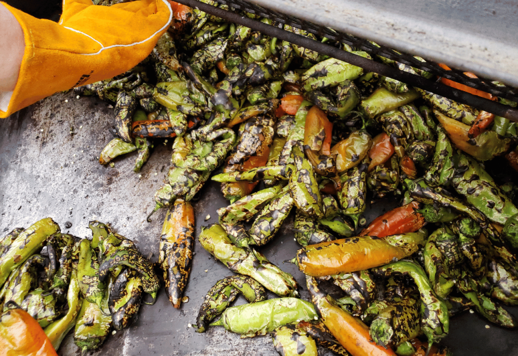 roasted green chile